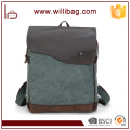 Factories Sale Genuine Leather Shoulder Bags For Man Canvas Messenger Bags